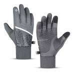 A Pair Men Women Cycling Gloves Outdoor Thickened Warm Touch-screen Wind-proof Splash-proof Sports Gloves